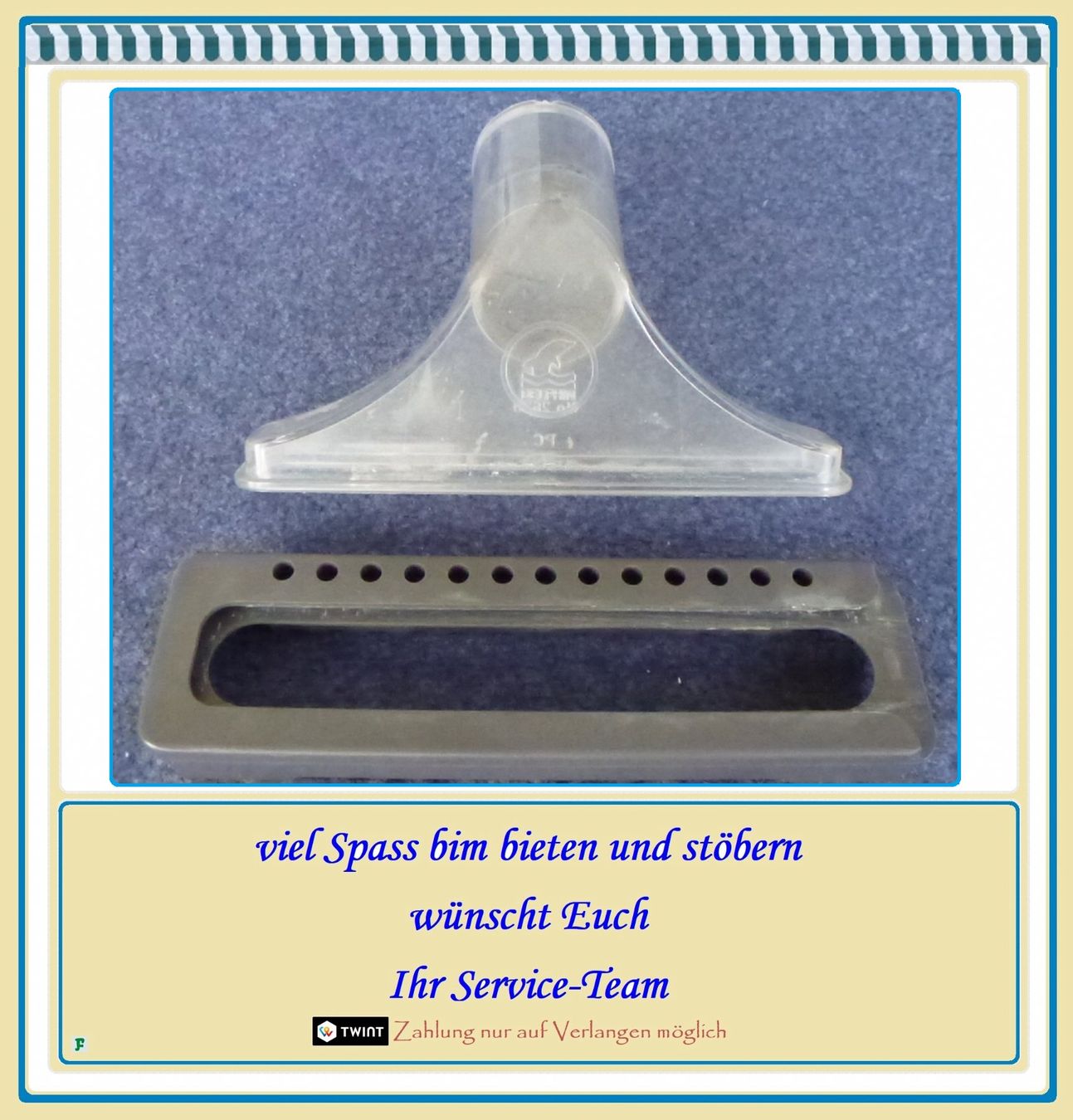 Aspirapolveri & Accessori: Delphin • original Staubsaugerzubehör – Usato da Münchwilen TG venduto da FLOHMIFLITZER 2