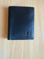 Ambriox Portemonnaie, Leder, schwarz