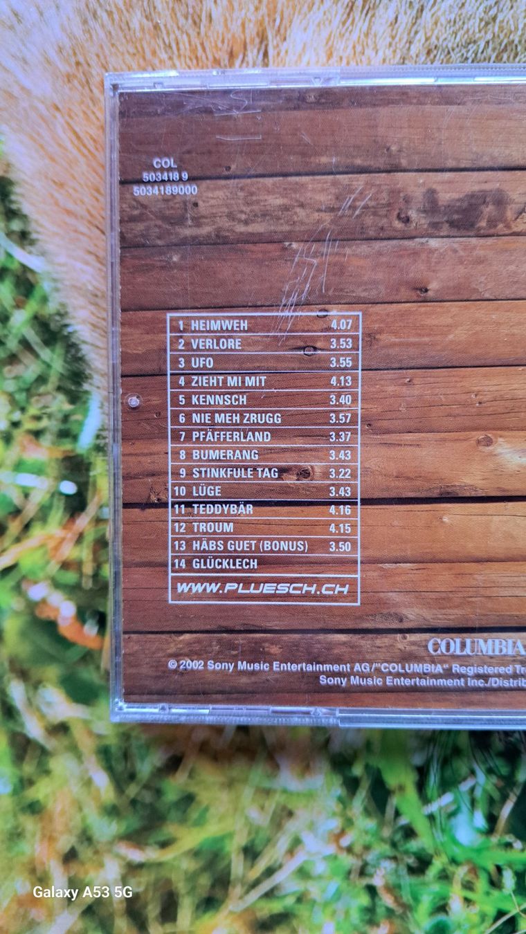 CD: "CD" von  Plüsch – Usato da Plagne venduto da Reticulum01 7