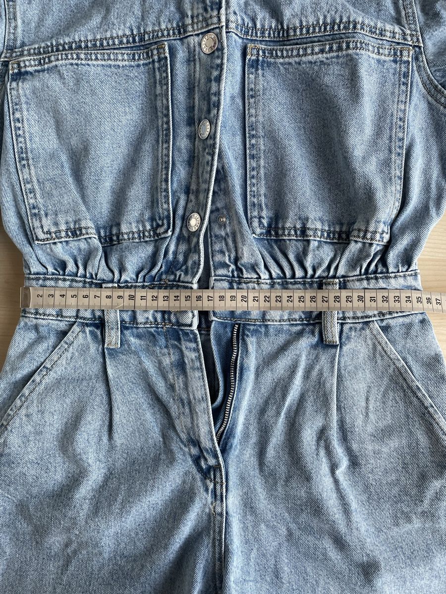 Combinaison (Salopette) En Jeans Mango - Taille XS - Bleu Denim - Neuf Sans étiquettes