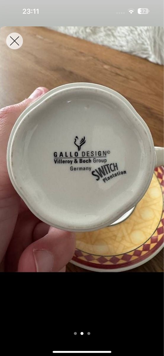 Villeroy & Boch Tazze: Villeroiy & Boch – Usato da Menzingen venduto da Dali2504 1