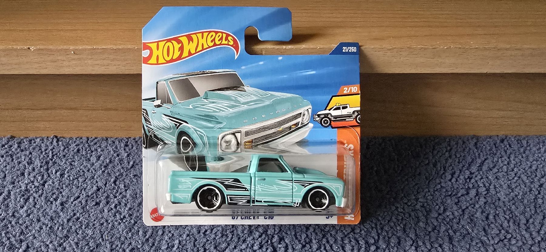 Chevrolet Modellini d'auto: 1967 Chevrolet C10 – Nuovo e nell'imballaggio originale da Merligen venduto da SwissMini27