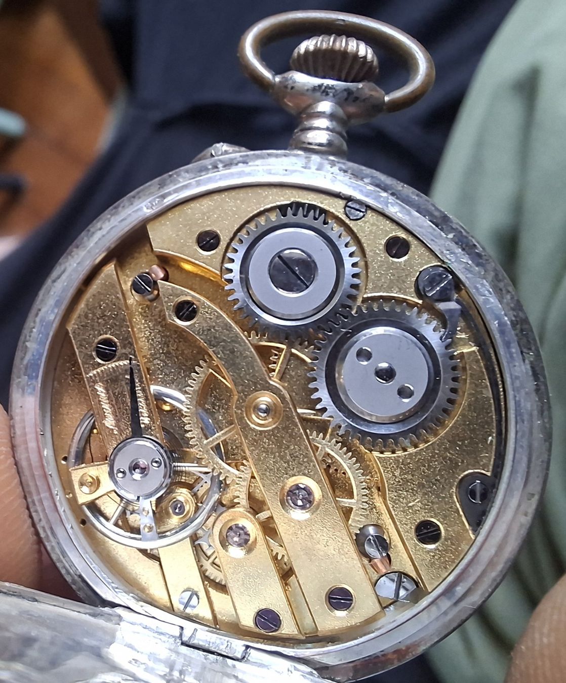 Orologi: Taschenuhr – Difettoso da hefenhofen venduto da mauriz 1