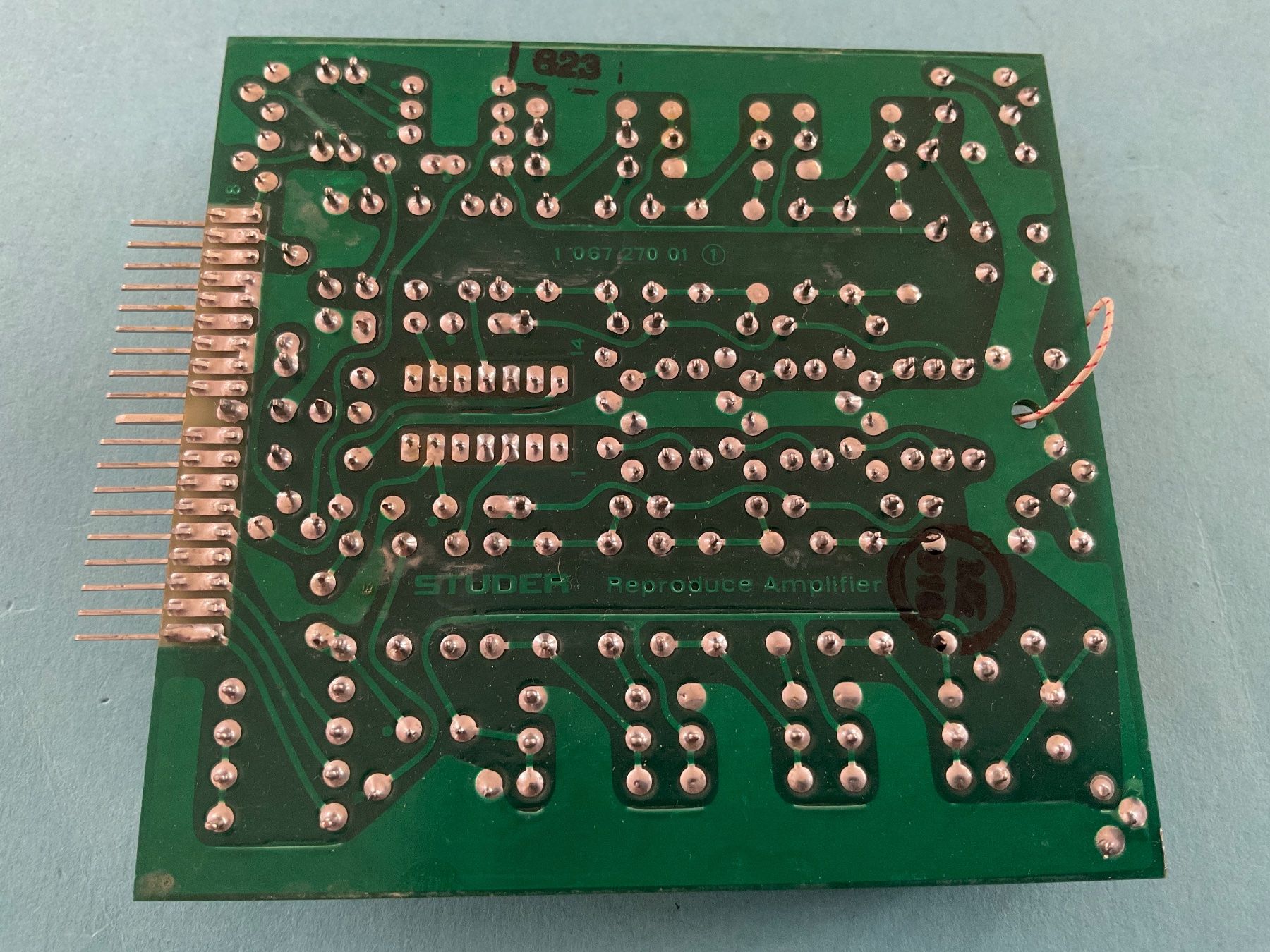 Studer Apparecchi a nastro: Studer  1.067 270 01Reproduce Amplifier – Usato da Langenthal venduto da RronJora 1