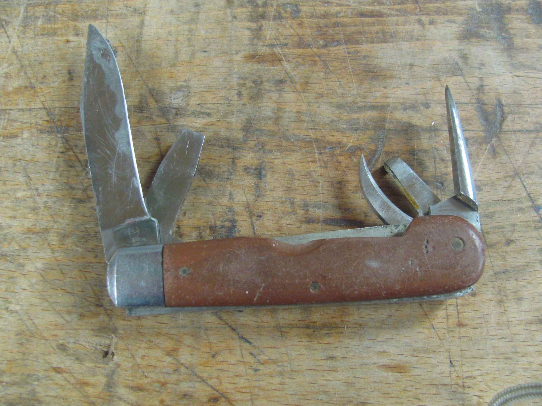 Taschenmesser: uraltes Sackmesser – Gebraucht aus Malters von monarkli