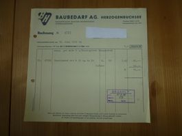 Herzogenbuchsee, Baubedarf AG, 1959