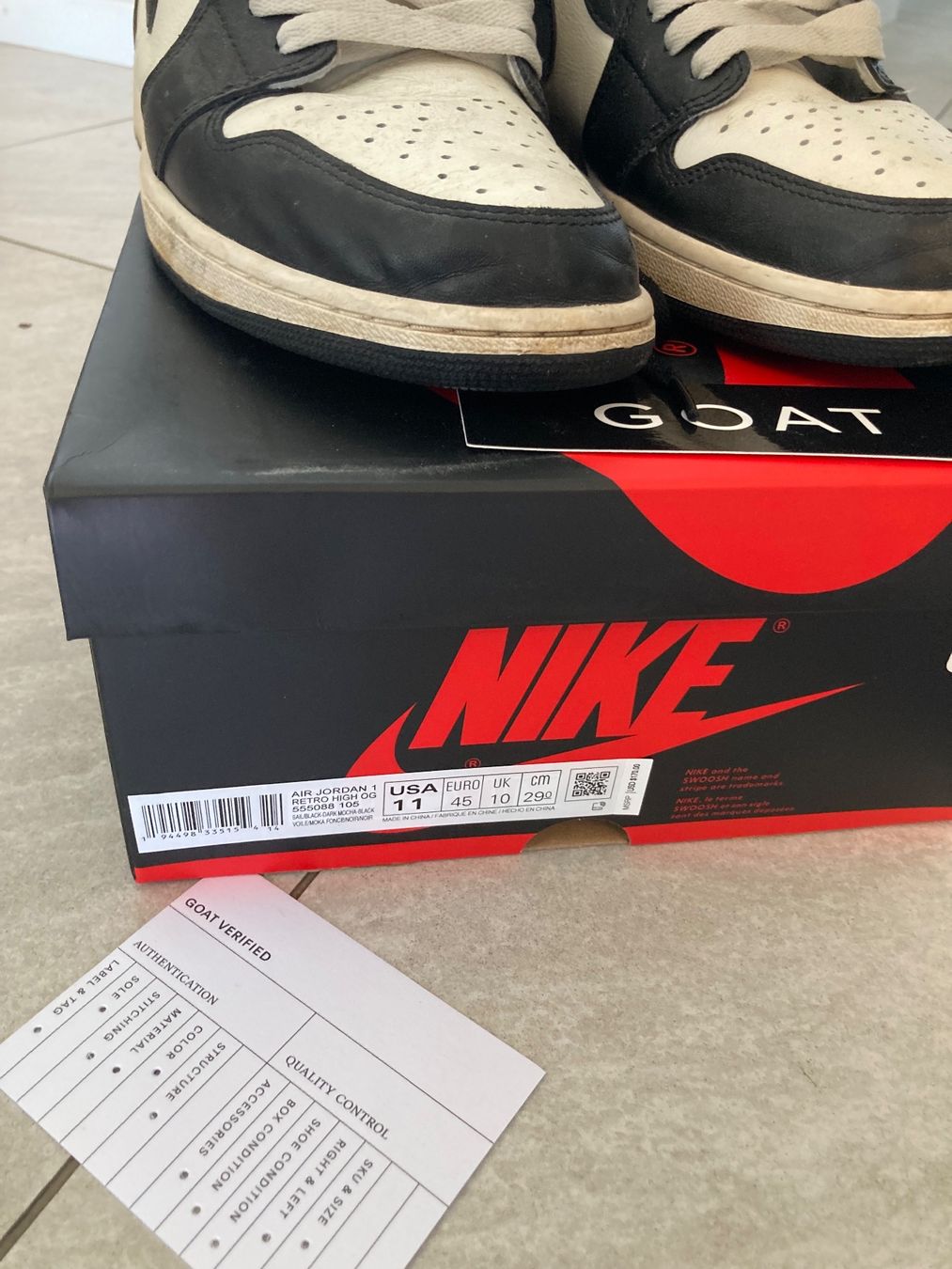 Nike Herrenschuhe: Nike Jordan Mocha - 45 – Gebraucht aus Denges von esi_qf9x 2