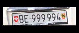 BE 999994 - EXKLUSIVE Autonummer