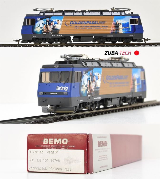 Bemo 1262 437 E-Lok HGe 4/4, SBB/Brünig | Kaufen Auf Ricardo