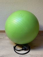 Palla fitness verde Vitalmaxx, come nuova, con pompa