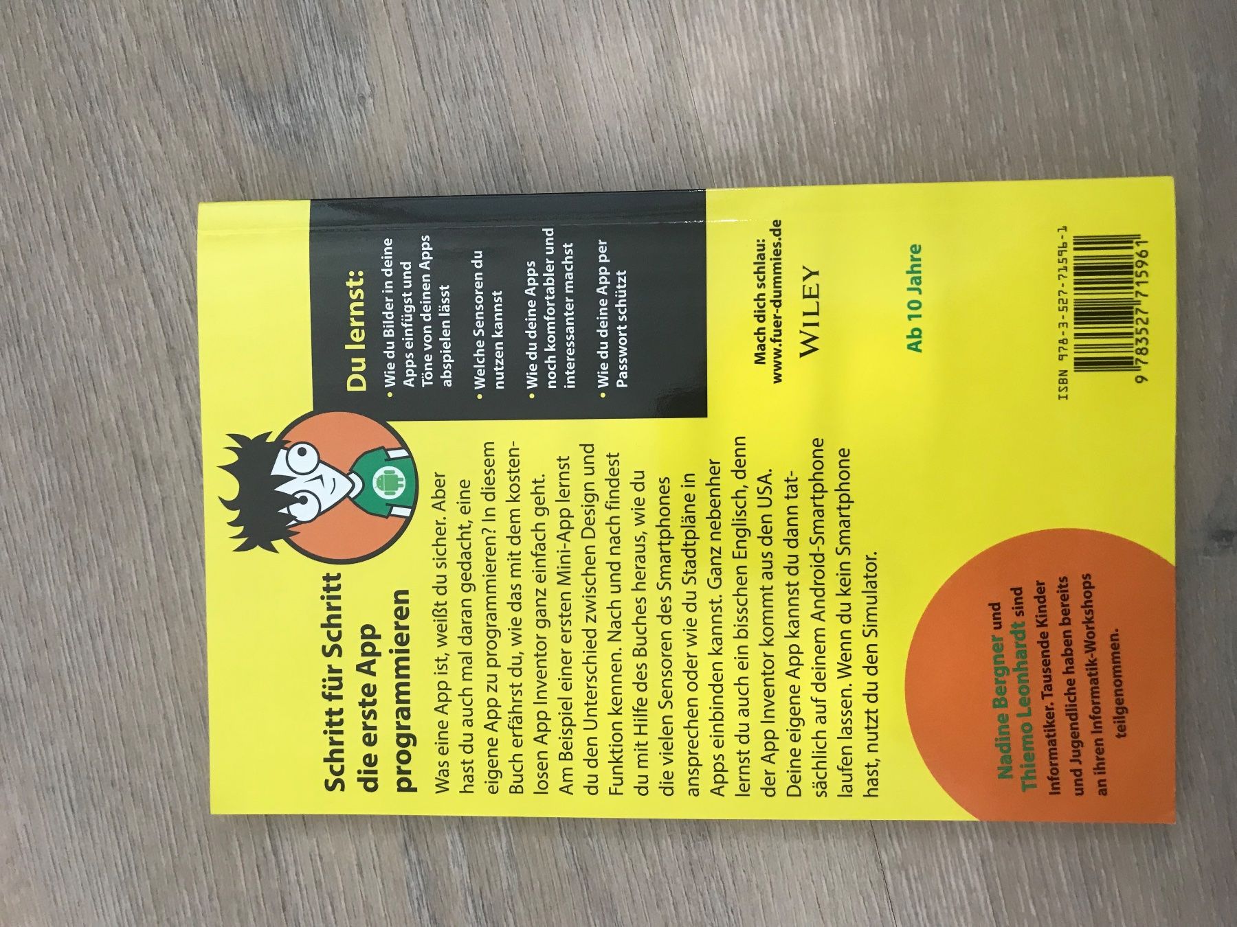 Bücher: Eigene Apps programmieren Kinderbuch – Gebraucht aus Neuhausen von Jeff. 1