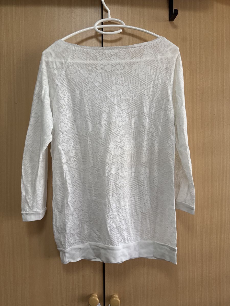 T-Shirts: Weisses Chicorée Damen Langarmshirt Gr. S – Neu (gemäss Beschreibung) aus Thun von Vans_98 5