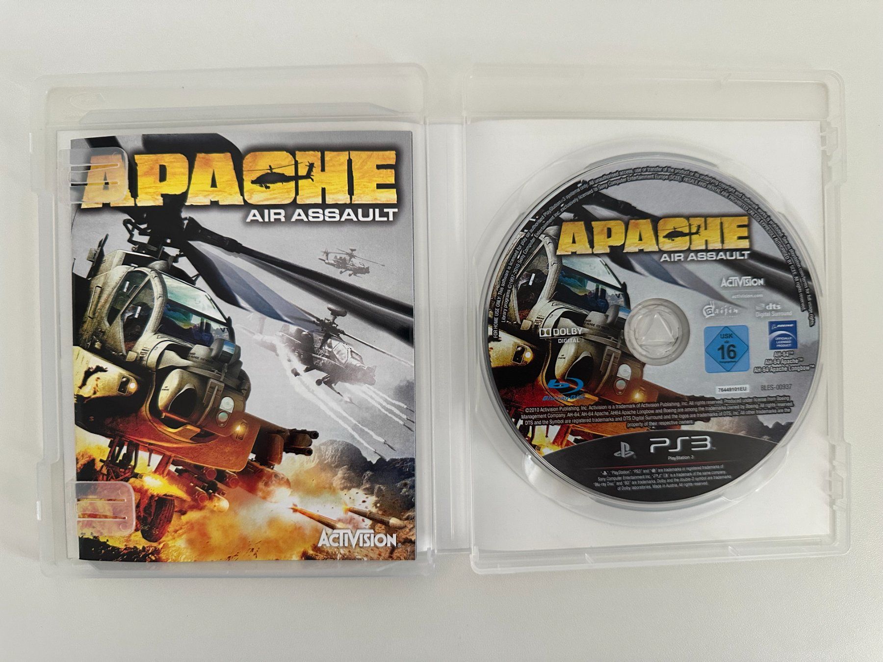 Sony Giochi: Apache Air Assault, Sony Playstation 3, PS3 – Usato da Couvet venduto da nay_prh5 1