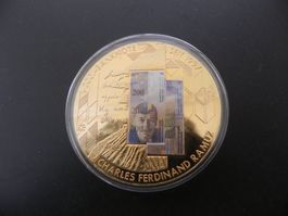 Medaille 200 Franken Banknote 1997 - Charles Ferdinand Ramuz