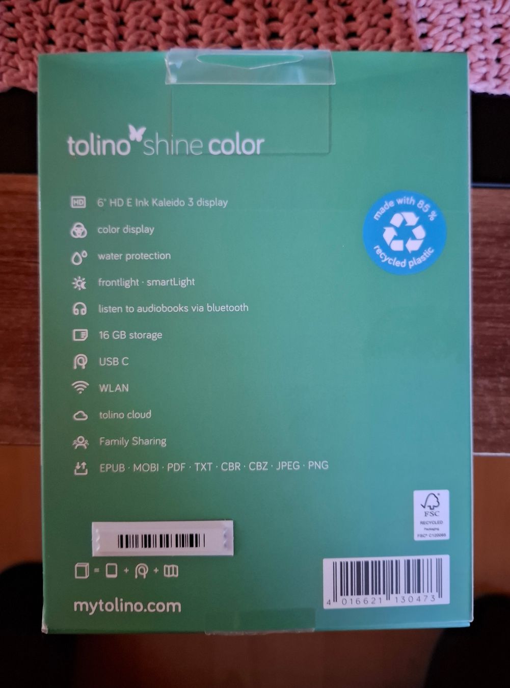 Tolino Tablet PC: Tolino Shine Color – Nuovo (secondo la descrizione) da Gunzwil venduto da Minor300 2