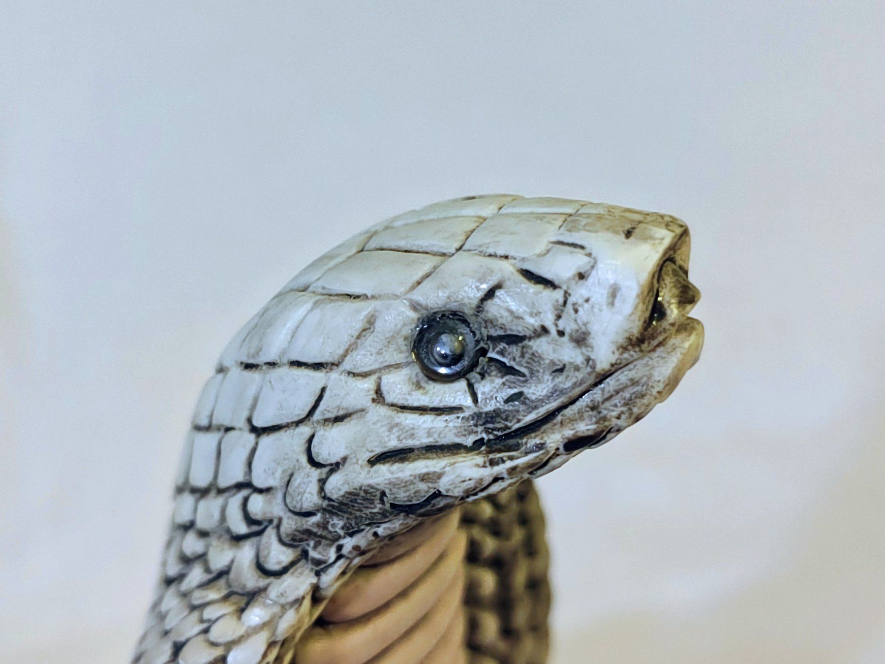 Statuette: Tierfigur Deko Lebensecht Schlange Cobra – Usato da Rüti ZH venduto da Prostias 8