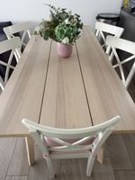IKEA YPPERLIG Esstisch mit 6 Stühlen