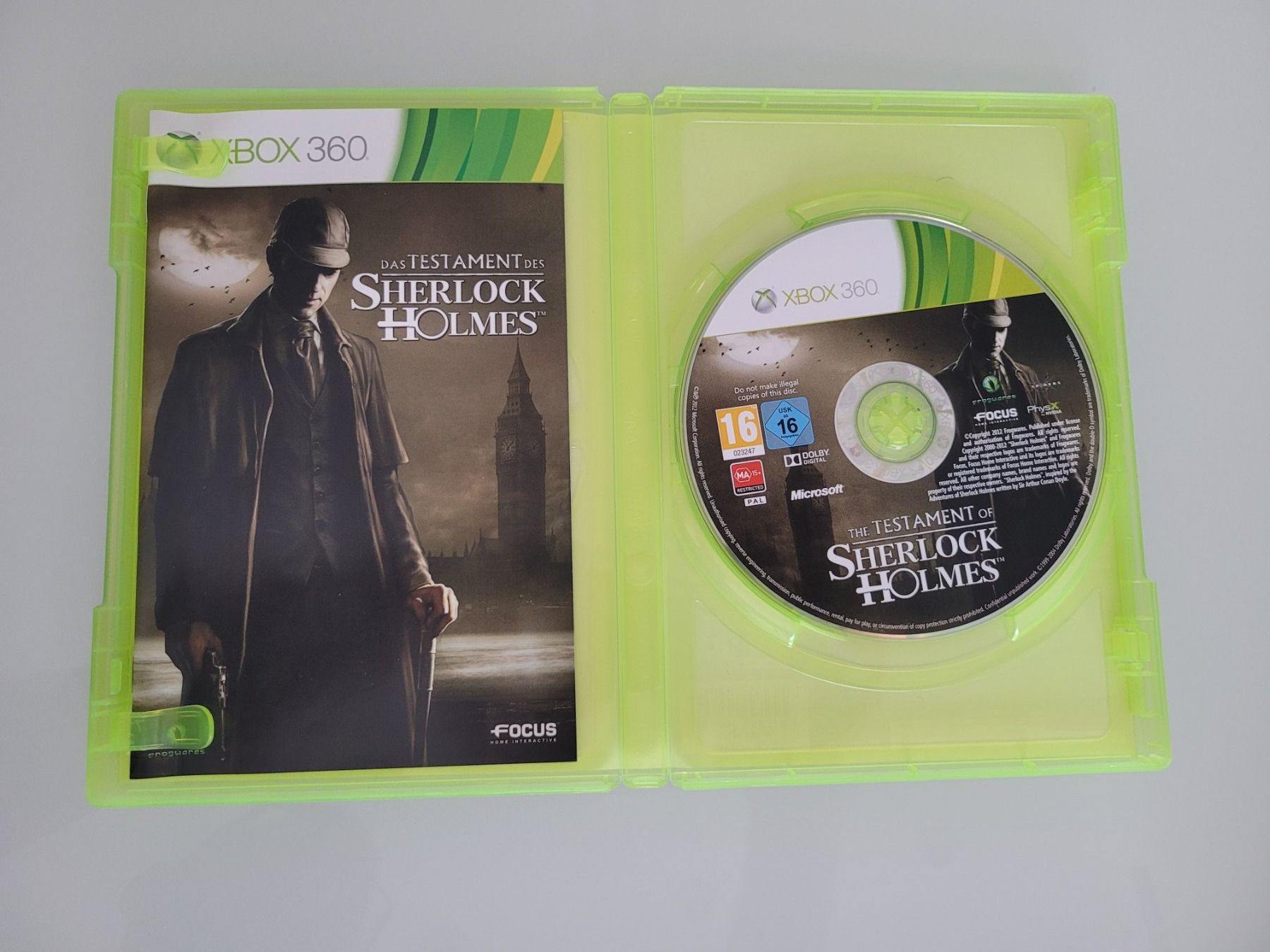 Giochi: Das Testament des Sherlock Holmes (XBox 360) – Usato da Uezwil venduto da -Retrogames- 1