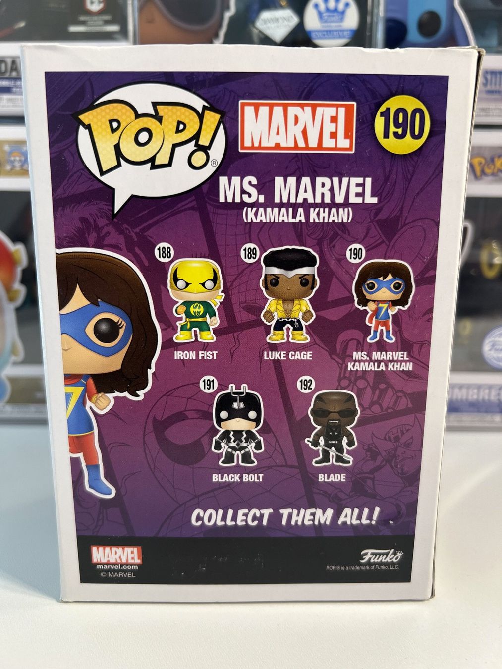 Funko Figuren: Funko POP! Marvel Ms. Marvel (Kamala Khan) Edition Limitée – Gebraucht aus Le Mouret von perfectbijou 2