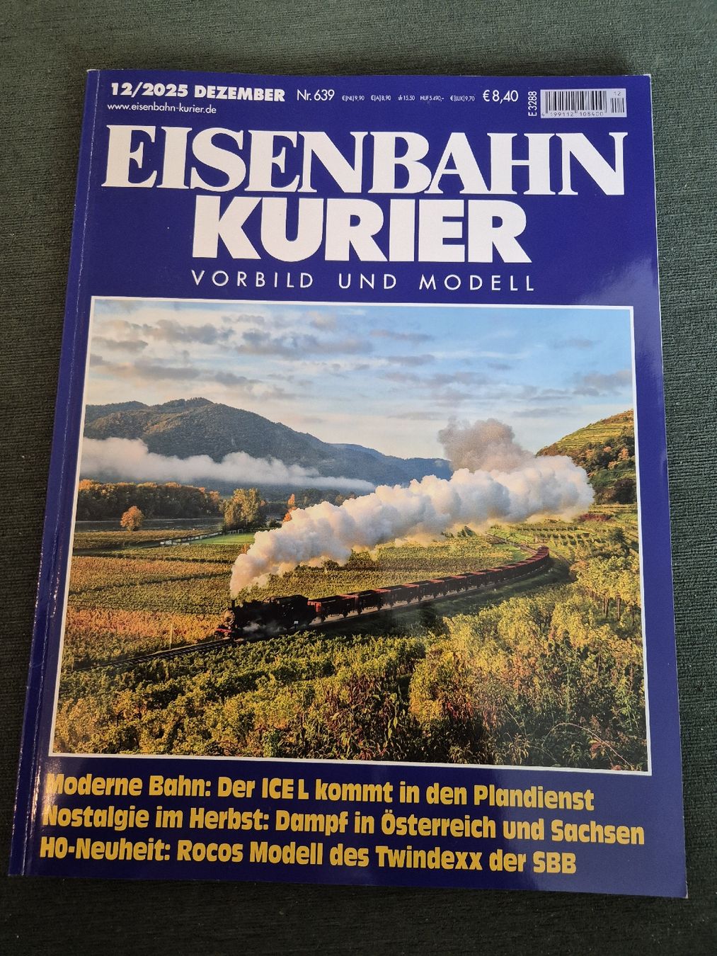 Riviste & Magazine: Eisenbahn Kurier 12/2025 – Usato da Ehrendingen venduto da Amigo5
