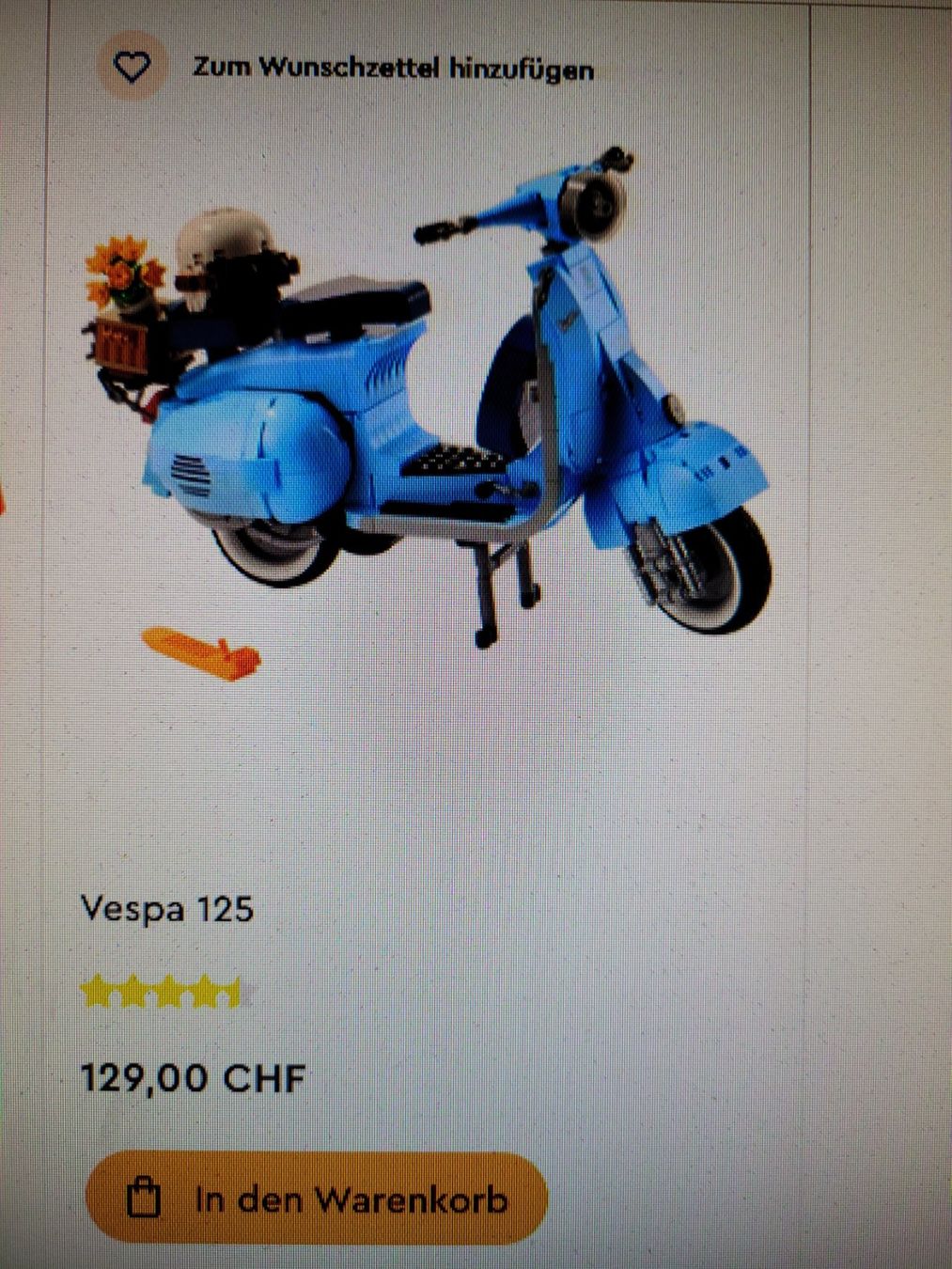 Lego Baukästen: Lego 10298 Vespa 125 – Neu und originalverpackt aus Luzern von Iorek_Byrnison 5