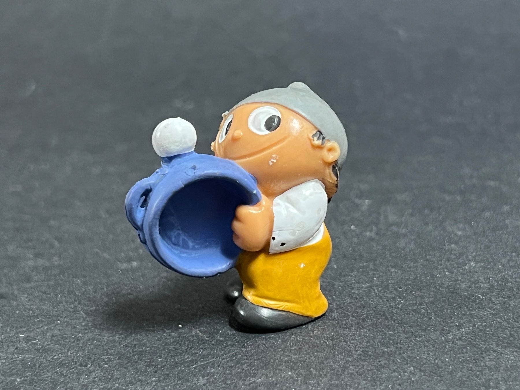 Bullyland Statuette: Mainzelmännchen Anton ZDF 1977 – Usato da Ennetbaden venduto da mapa05 3