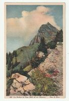 Selten Postkarte Les Rochers de Naye bei Monteaux