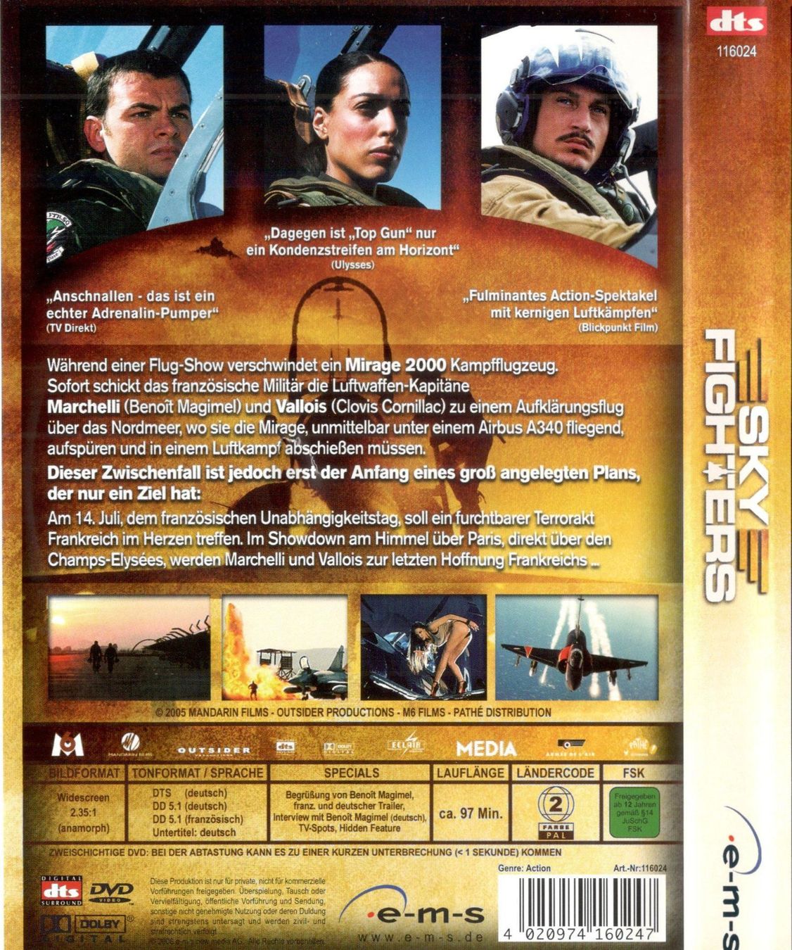 Tutti i DVDs: SKY Fighters DVD – Usato da St. Margarethen TG venduto da Smiley-Face 1
