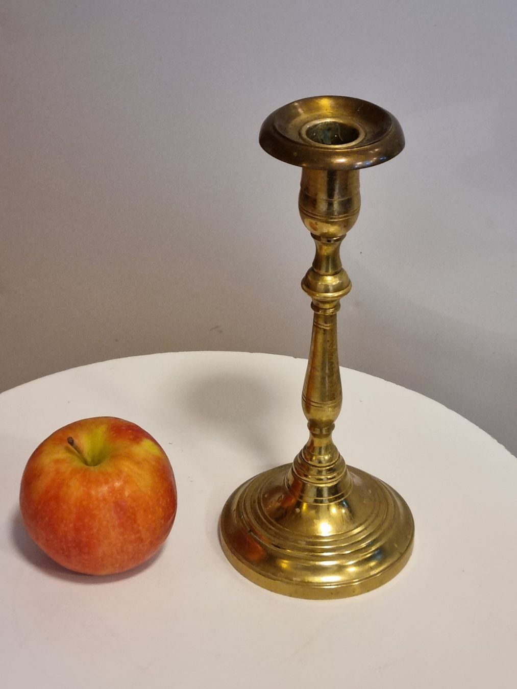 Portacandele: Vintage Messing-Kerzenständer 20 cm – Usato da Scharnachtal venduto da devin03 1