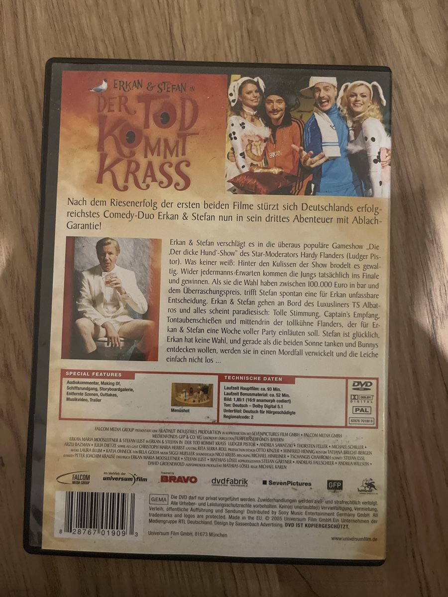 Alle DVDs: DVD Erkan & Stefan "Der Tod kommt krass" – Gebraucht aus Gossau SG von __roman__95 1