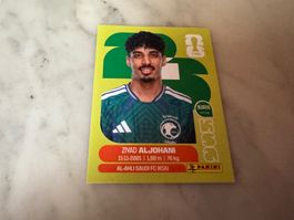 Panini FIFA Fussball WM 2026 Sticker Ziyad Aljohani KSA 10