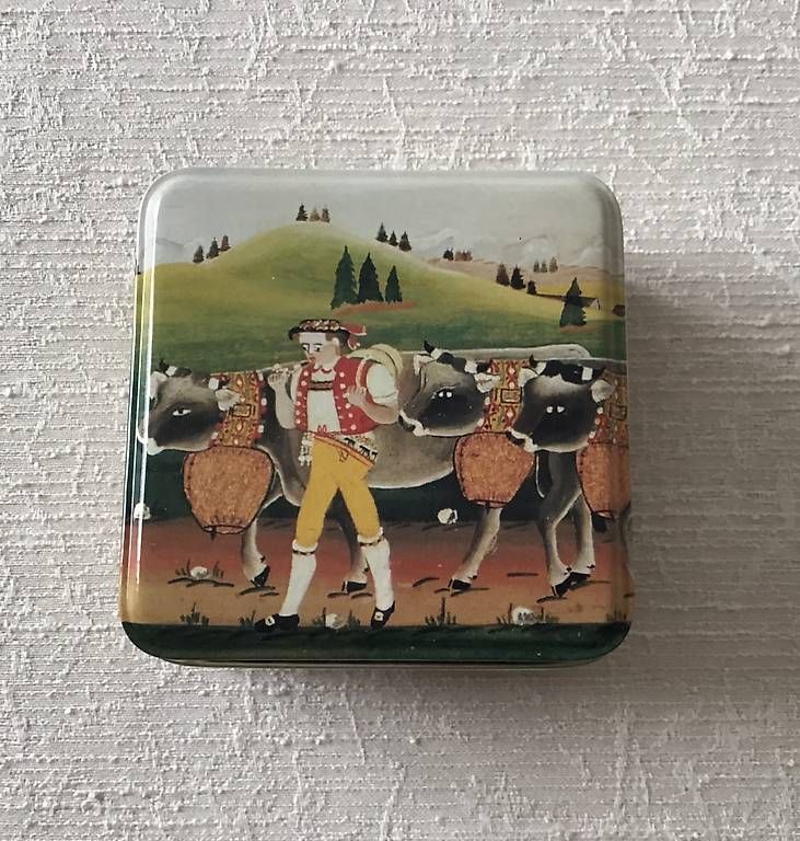 Barattoli: BLECHSCHATULLE  ALPAUFZUG – Usato da Kappel SO venduto da Happyday125