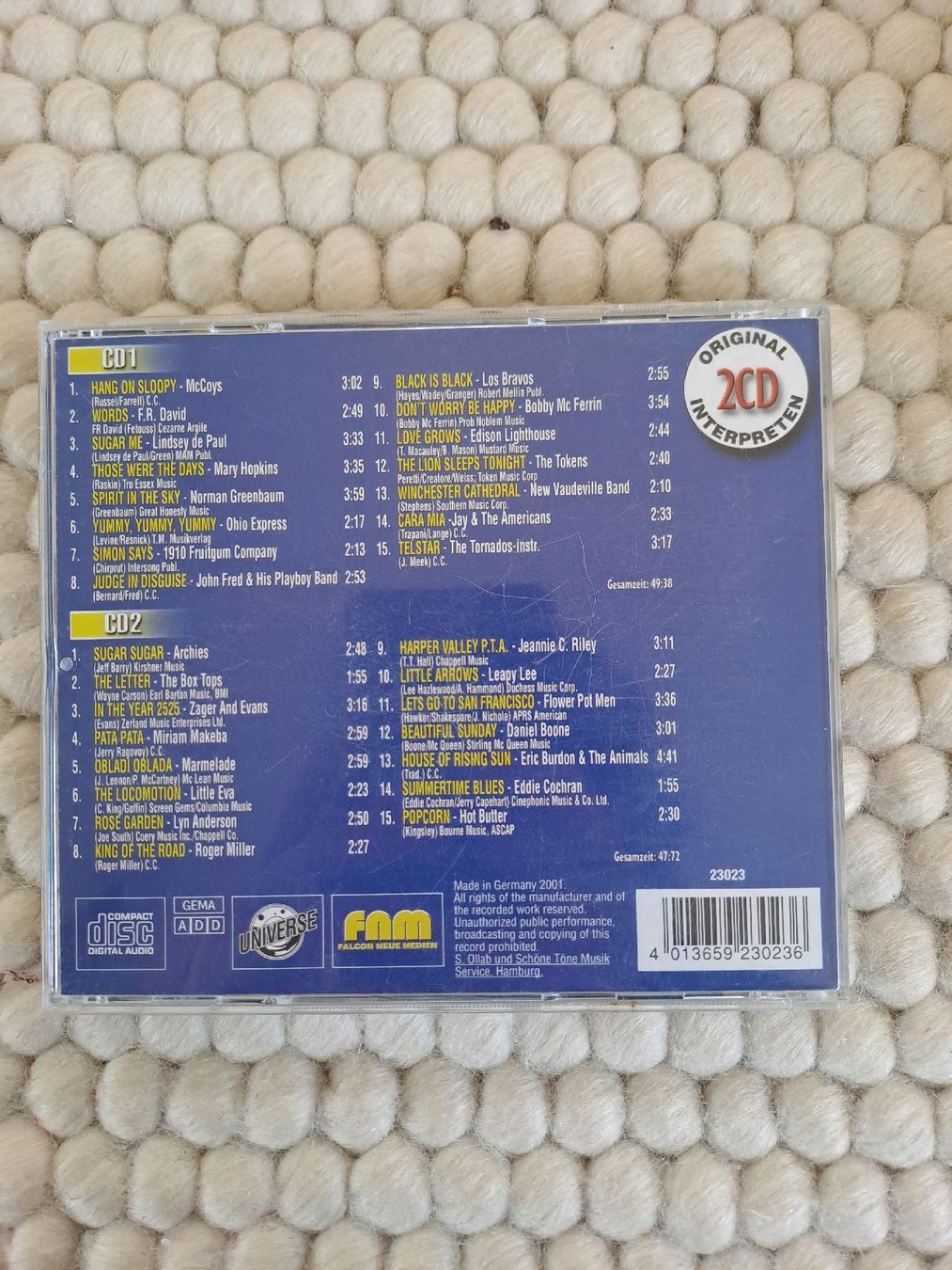 CDs: 2 CDs Compilation 100% Eintagsfliegen Alles Hits – D'occasion à Wädenswil par FrieBro 1