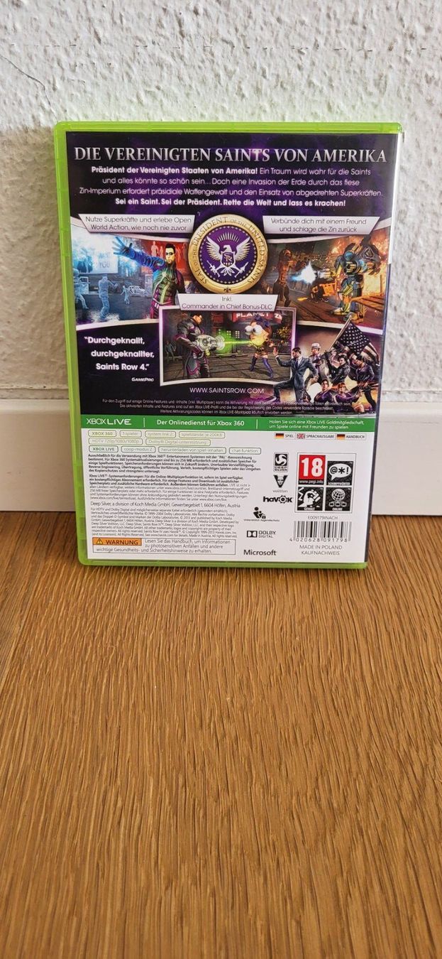 Microsoft Jeux: Xbox 360 - Saints Row 4 – D'occasion à Münsingen par DigitaleSpielecke 1