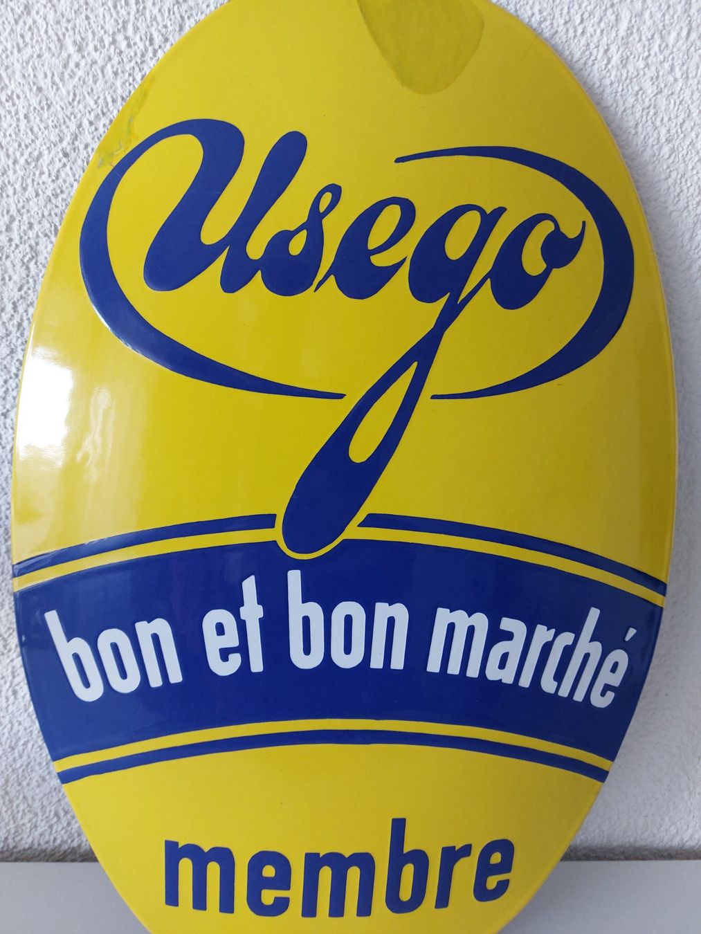 Usego Insegne: Emailschild USEGO plaque émaillée – Usato da Schenkon venduto da Elbarto007 2