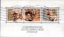 NOBELPREISTRÄGER DEUTSCHSPRACHIGER LITERATUR 1978 BLOCK-JJ74