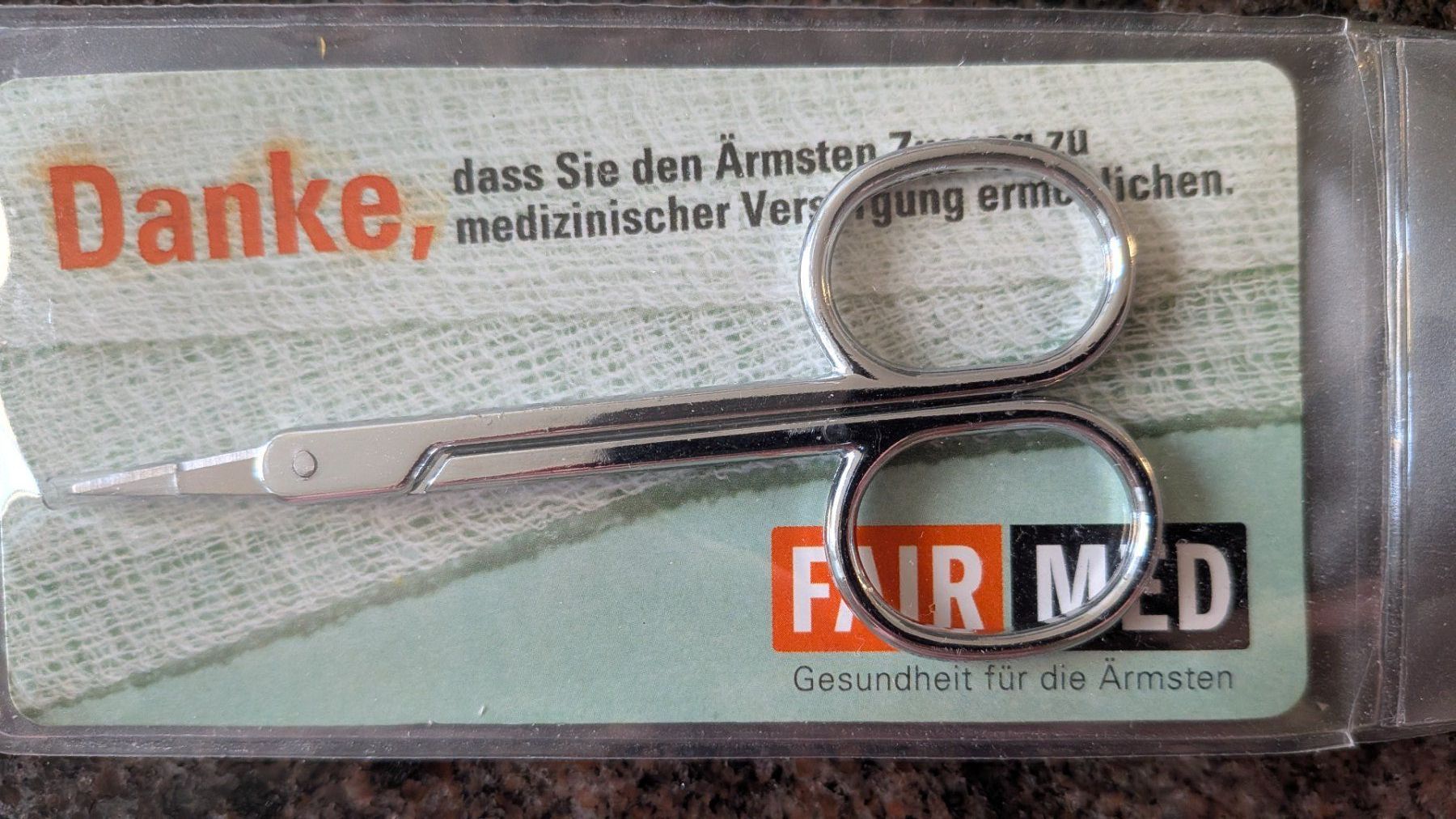 Maniküre: Schere  FAIRMED – Neu und originalverpackt aus Bern von KlickUndWeg