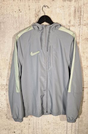 Nike Academy Herren Windbreaker Gr. M Grau Grün
