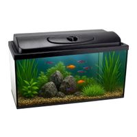 GarPet Aquarium 60x30x30 + Abdeckung LED