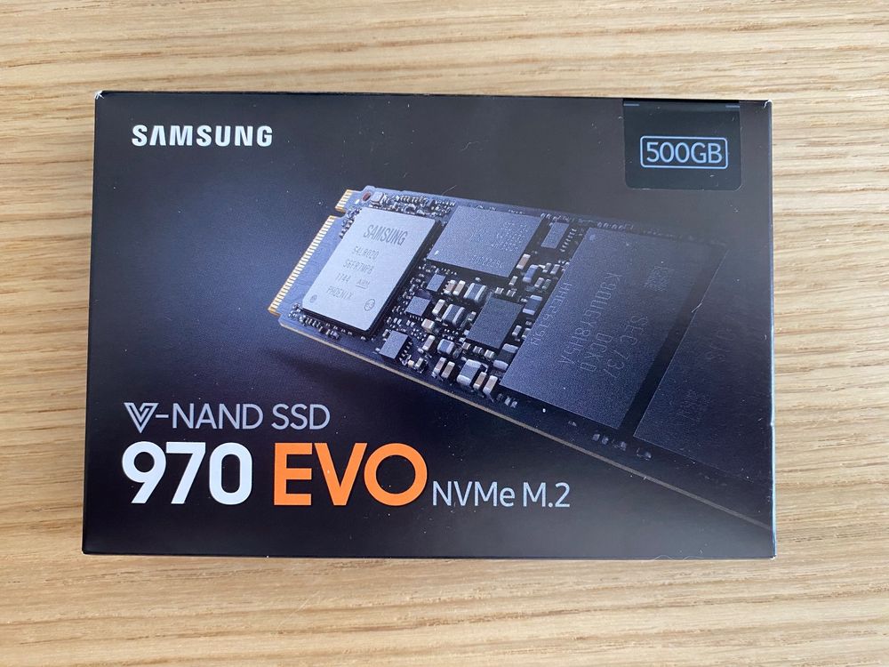 Samsung 970 EVO NVMe M.2 500 Go | Kaufen auf Ricardo