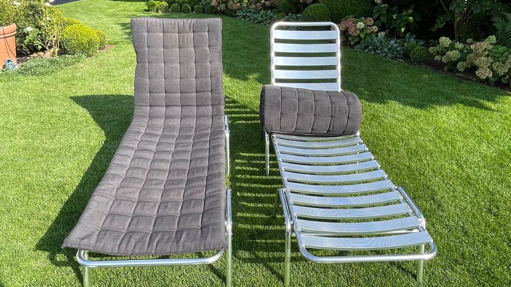 Design Sonnenliegen, Aluminium 8