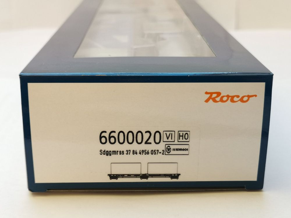 Roco 6600019 – Set De 5 Wagons H0 (1/87) Eurowagon T3000e Avec Chargement Ekol