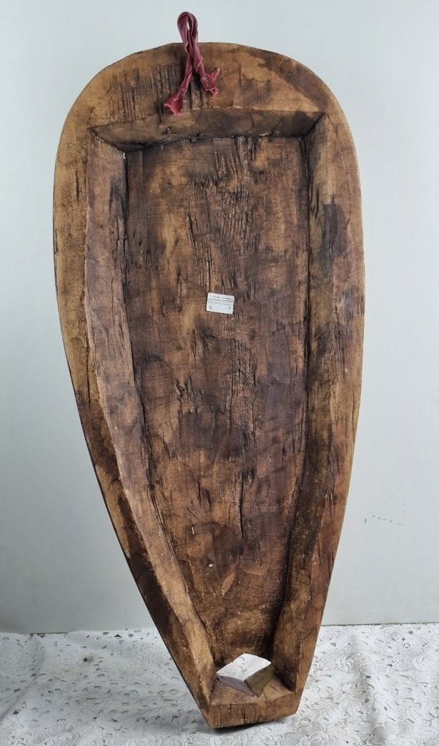 Internationale Kunst: Grosse afrikanische Maske aus Holz – Gebraucht aus Flums von Flumsantik 4