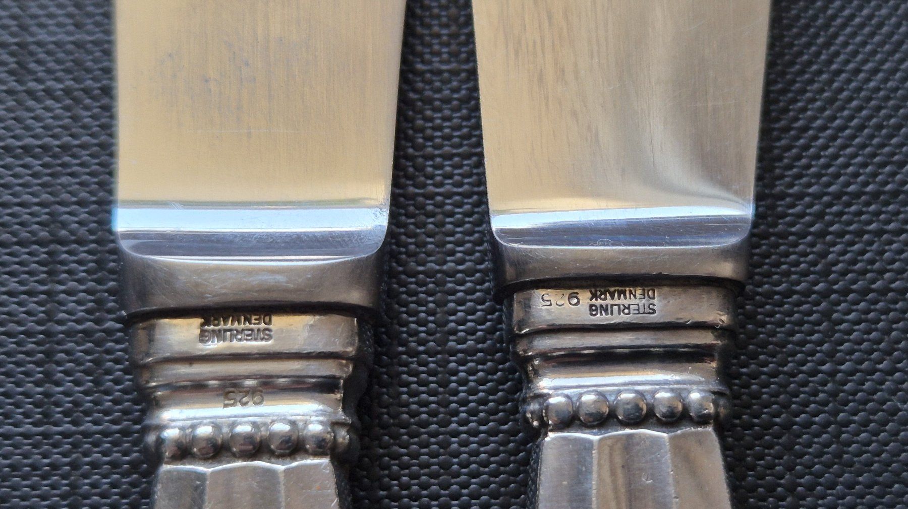 Jensen Set di posate: Georg Jensen Messer & Gabel (Silber 925) – Usato da Zürich venduto da brinkosos 3