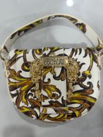 Versace Jeans Couture Tasche Weiss Gold Baroque Print Som...