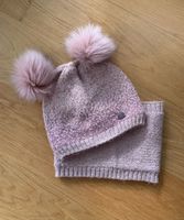 Mädchen Winter Set, Mütze und Schal, Gr. 53/55