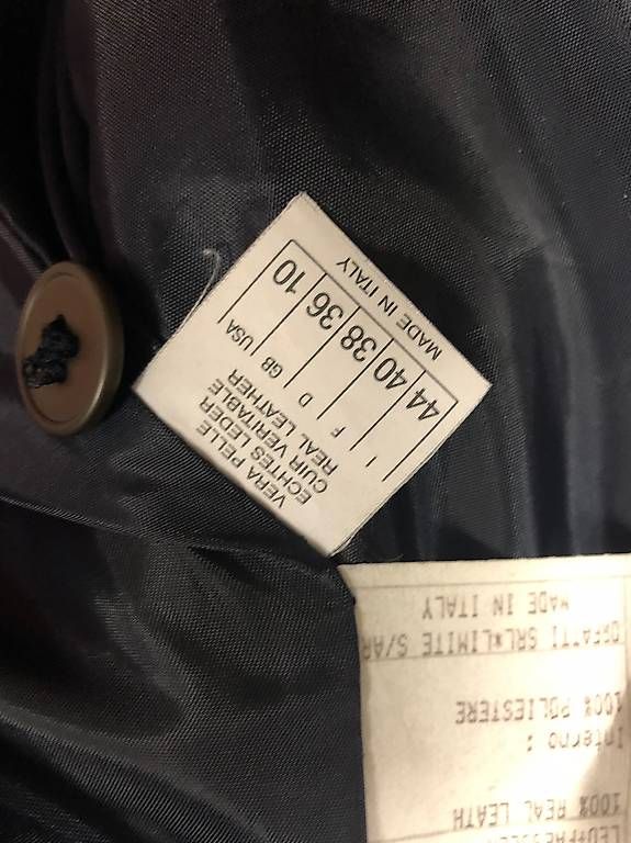 Vestes: Lederjacke Damen, tailliert, Gr. 38 – D'occasion à Lyss par af123 1