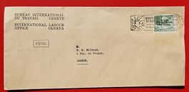 D IV 85 ILO BIT BUREAU INT. DU TRAVAIL LETTRE P. GENEVE 1951