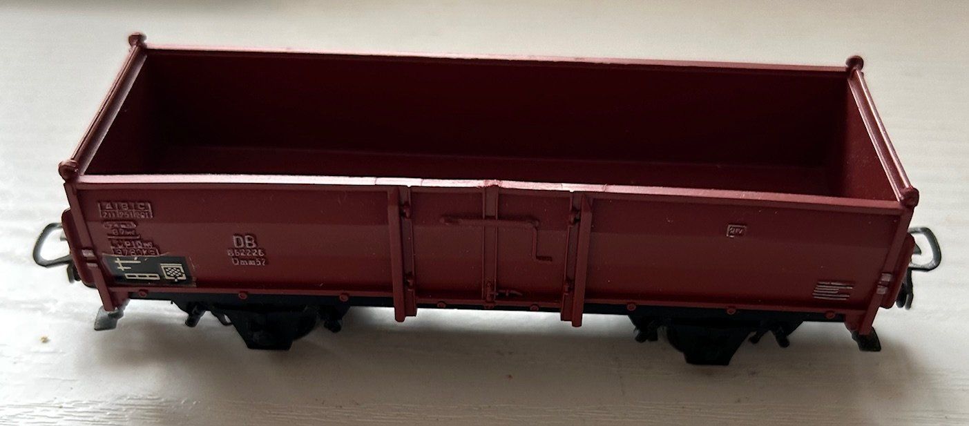 Märklin Modellini di ferrovie: Märklin 4602 - DB-offener Güterwagen – Usato da Bubendorf venduto da torina99 1