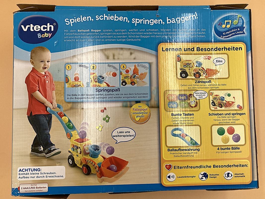 Vtech Giocattoli: VTECH | Ballspass Bagger | Kinderspielzeug – Nuovo (secondo la descrizione) da Wittenbach venduto da Restwert_St-Gallen 6